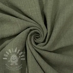 Pamutvászon SLUB WASHED pickle