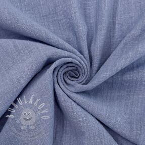 Pamutvászon SLUB WASHED orchid