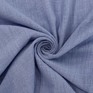 Pamutvászon SLUB WASHED orchid