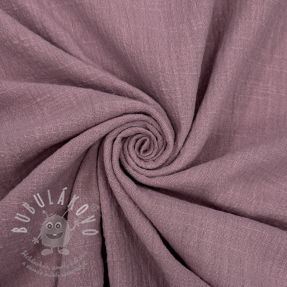 Pamutvászon SLUB WASHED lavender