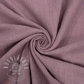 Pamutvászon SLUB WASHED lavender