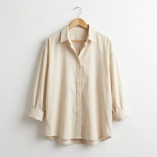 Pamutvászon WASHED beige