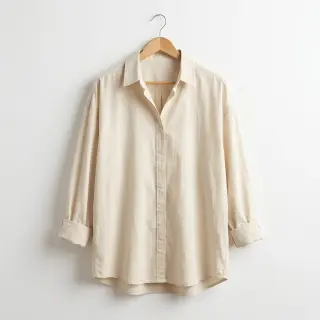 Pamutvászon WASHED beige