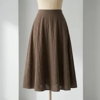 Pamutvászon WASHED taupe