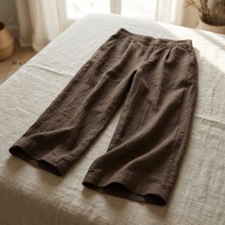 Pamutvászon WASHED taupe