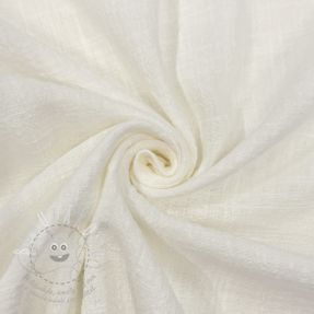 Pamutvászon SLUB WASHED ecru