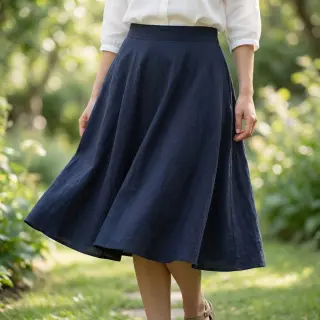 Pamutvászon WASHED navy