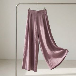 Pamutvászon SLUB WASHED lavender