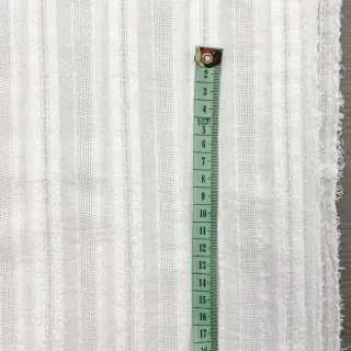 Pamutvászon DOBBY Stripe off white
