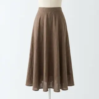 Pamutvászon SLUB WASHED taupe