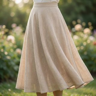 Pamutvászon SLUB WASHED beige