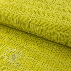 Viszkóz CHENILLE JACQUARD lime
