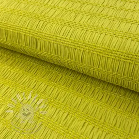 Viszkóz CHENILLE JACQUARD lime