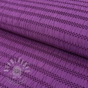 Viszkóz CHENILLE JACQUARD cerise