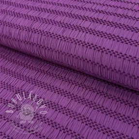 Viszkóz CHENILLE JACQUARD cerise