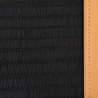 Viszkóz CHENILLE JACQUARD black