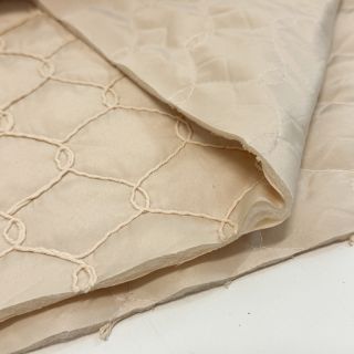 Steppelt anyag Cord off white