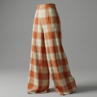 Viszkóz CRINKLE Check mint