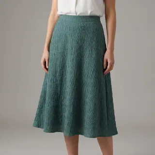 Viszkóz CHENILLE JACQUARD sage