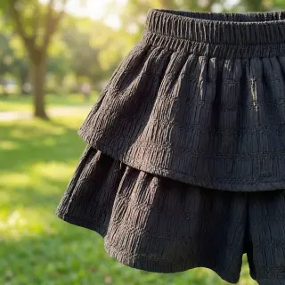 Viszkóz CHENILLE JACQUARD black