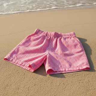 Pamutvászon YARN DYED NEON SMALL Checks pink