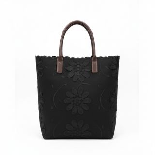 Pamutvászon EMBROIDERY Bellagio black