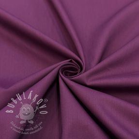 Pamutvászon viszkózzal aubergine