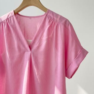 Pamutvászon viszkózzal light pink