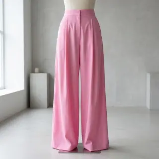 Pamutvászon viszkózzal light pink