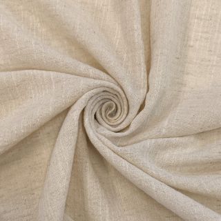 Pamutvászon lenvászonnal SLUB WASHED natural