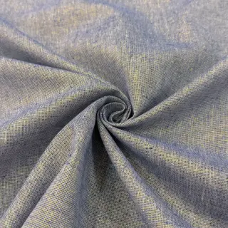 Pamutvászon lenvászonnal LUREX blue
