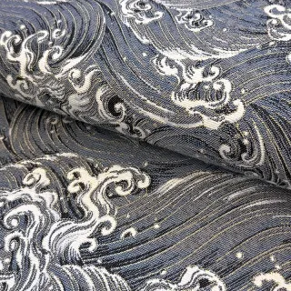 Dekorációs anyag jacquard Swell allover argent