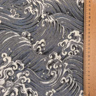 Dekorációs anyag jacquard Swell allover argent