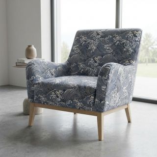 Dekorációs anyag jacquard Swell allover argent