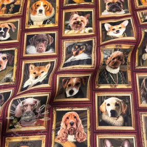 Dekorációs anyag Dogs golden age digital print