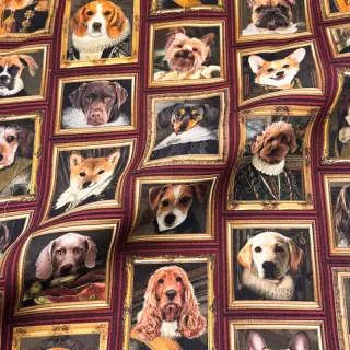 Dekorációs anyag Dogs golden age digital print