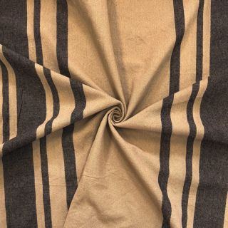 Dekorációs anyag Bernadette stripe lin noir