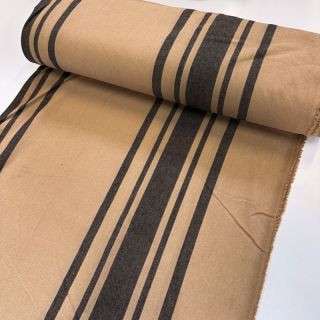 Dekorációs anyag Bernadette stripe lin noir