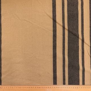 Dekorációs anyag Bernadette stripe lin noir