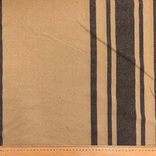 Dekorációs anyag Bernadette stripe lin noir