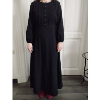 Pamutvászon lenvászonnal black