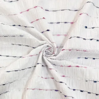 Pamutvászon DOBBY CRINKLE Stripe white
