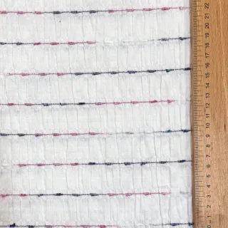 Pamutvászon DOBBY CRINKLE Stripe white