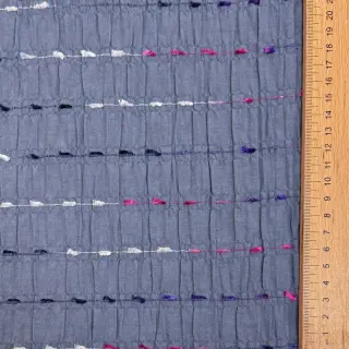 Pamutvászon DOBBY CRINKLE Stripe jeans