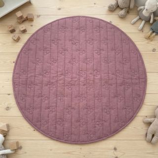 Dupla géz/muszlin STEPPED Cherries mauve