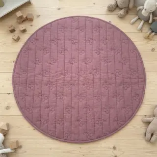 Dupla géz/muszlin STEPPED Cherries mauve