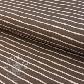 Jersey Stripes taupe