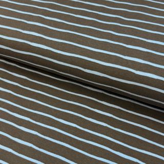 Jersey Stripes dark khaki