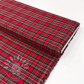 Pamutvászon LIGHT FLANNEL Check design G