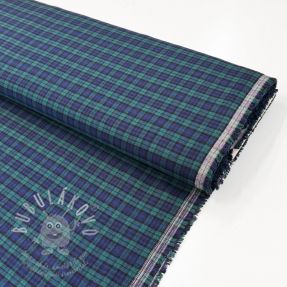 Pamutvászon LIGHT FLANNEL Check design A